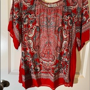 Red tunic
